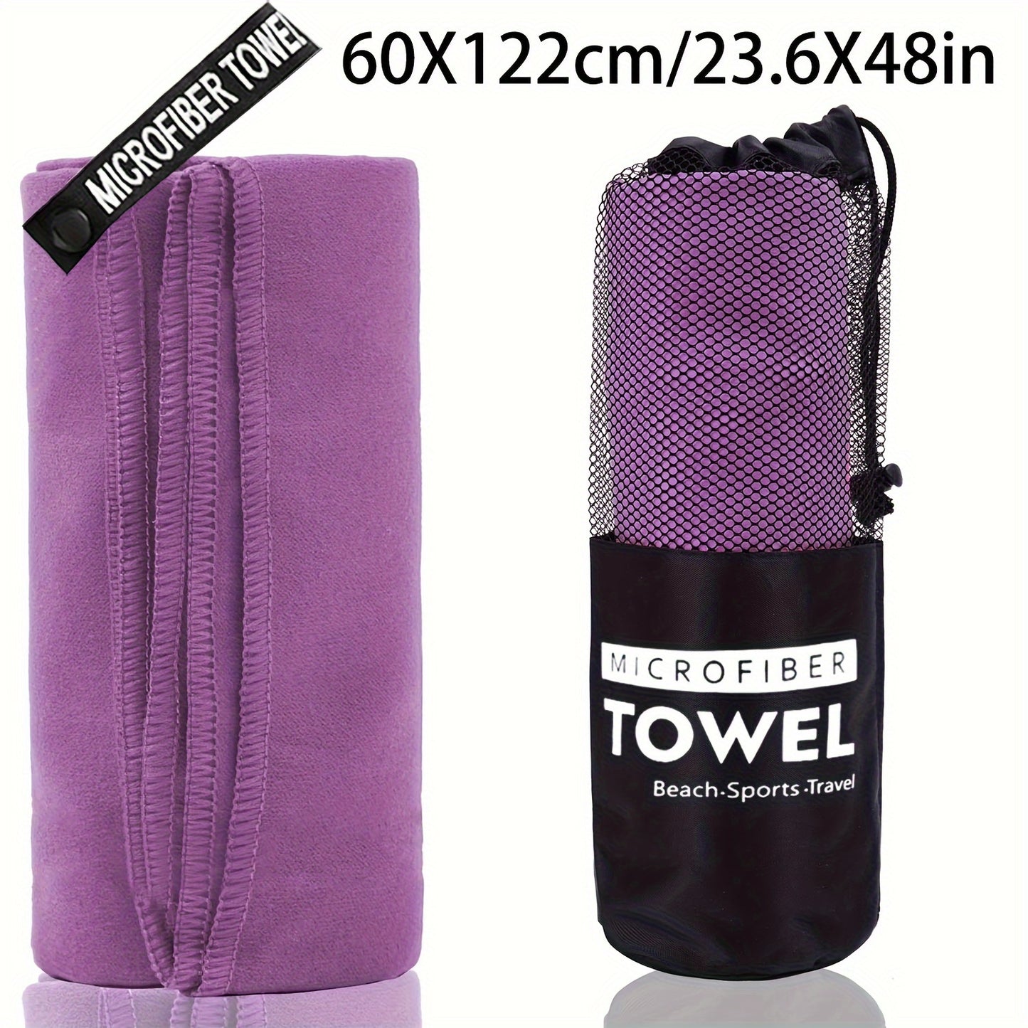 Super Absorbent Soft Microfiber Towel – Sand-Free & Soft