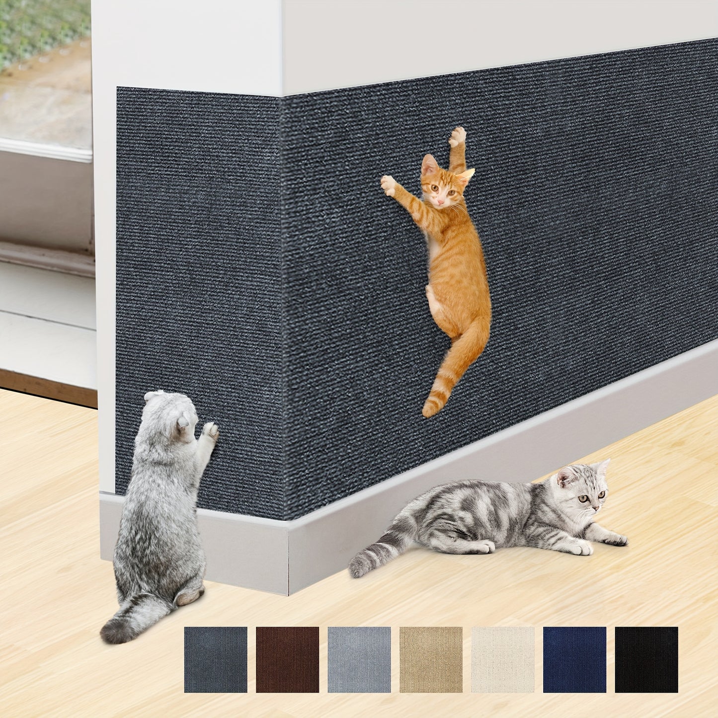 Customizable Cat Scratching Mat – Durable Furniture Protector Pad