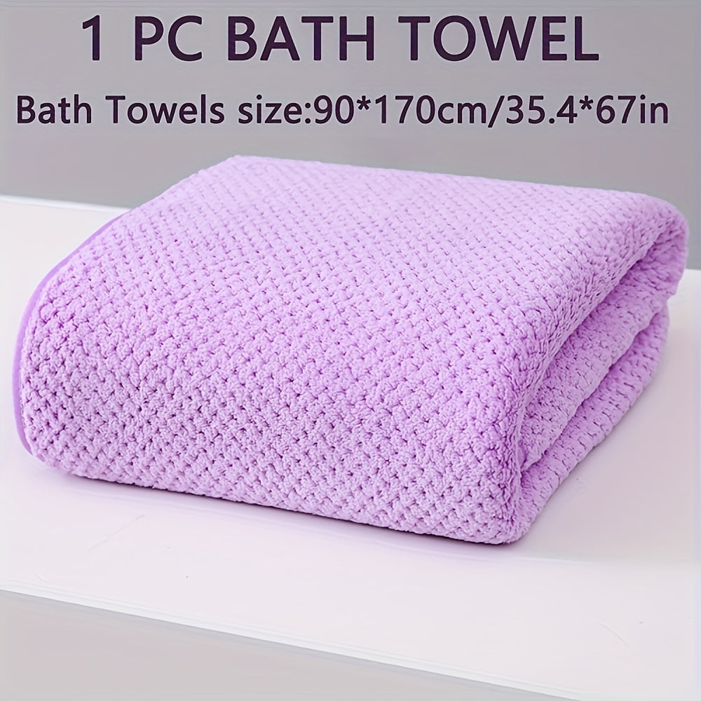 1pc oversized bath towel (35.4*67in/90*170cm