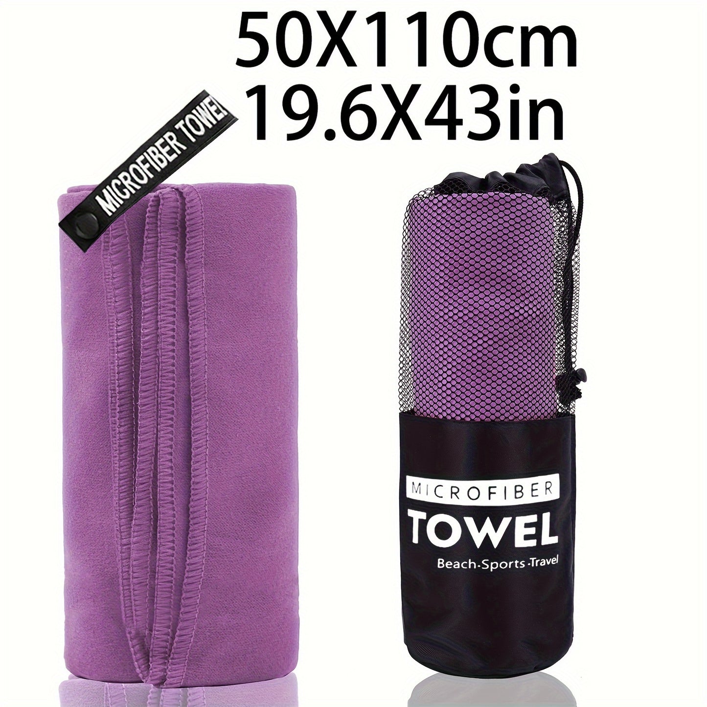 Super Absorbent Soft Microfiber Towel – Sand-Free & Soft
