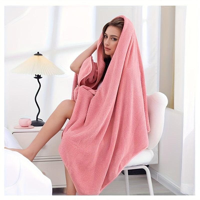 1pc oversized bath towel (35.4*67in/90*170cm