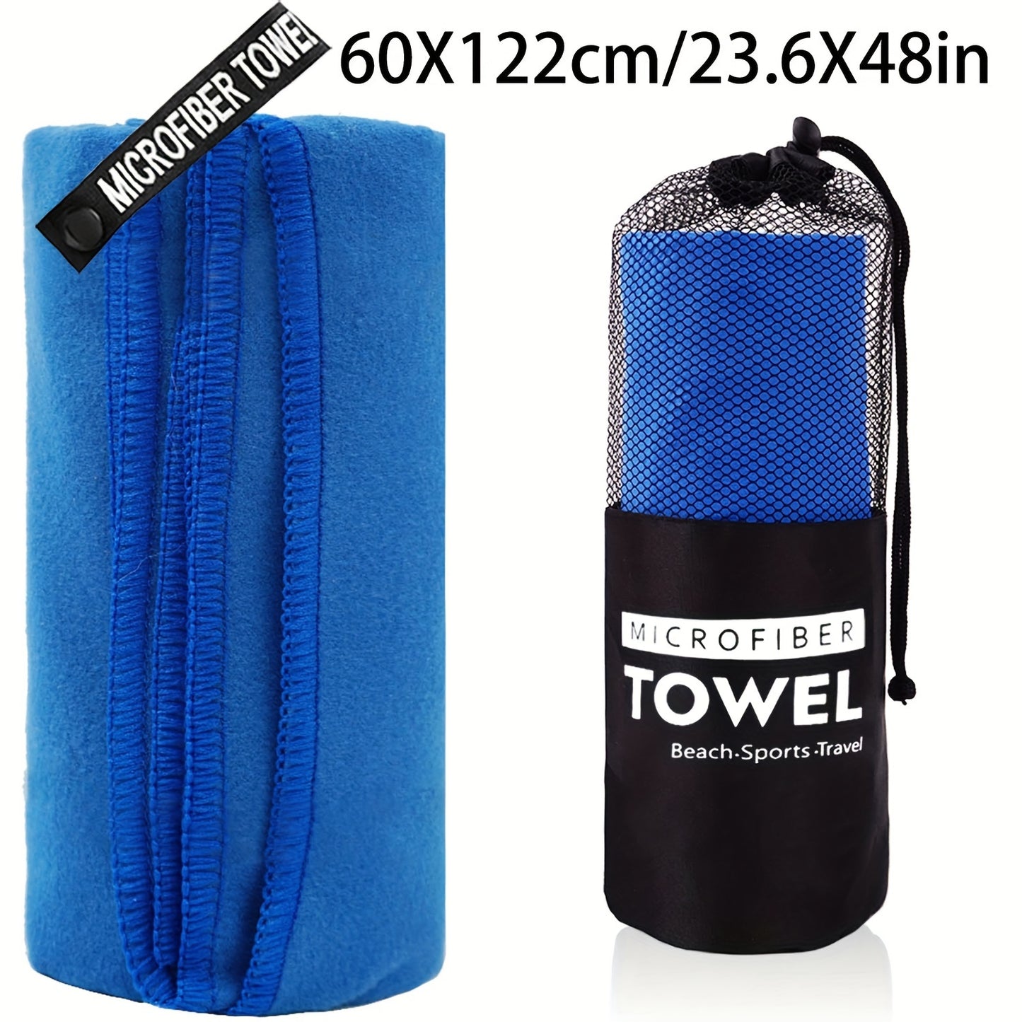 Super Absorbent Soft Microfiber Towel – Sand-Free & Soft