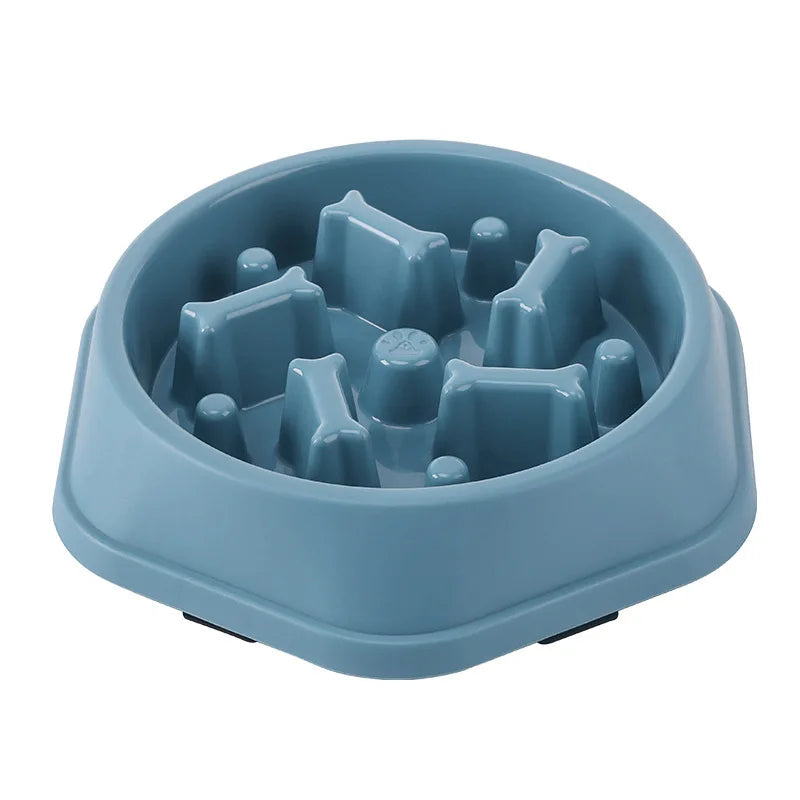 Pet Slow Feeder Bowl – Anti-Choking Eating Dish