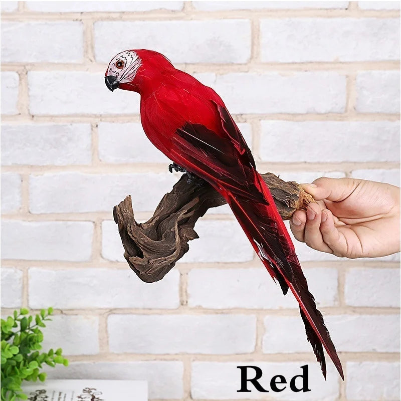 25/35cm Handmade Simulation Parrot – Garden Decor Ornament