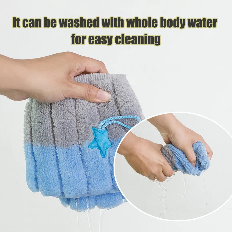 Thickened Knitted Washable O-Type Universal Toilet Cover