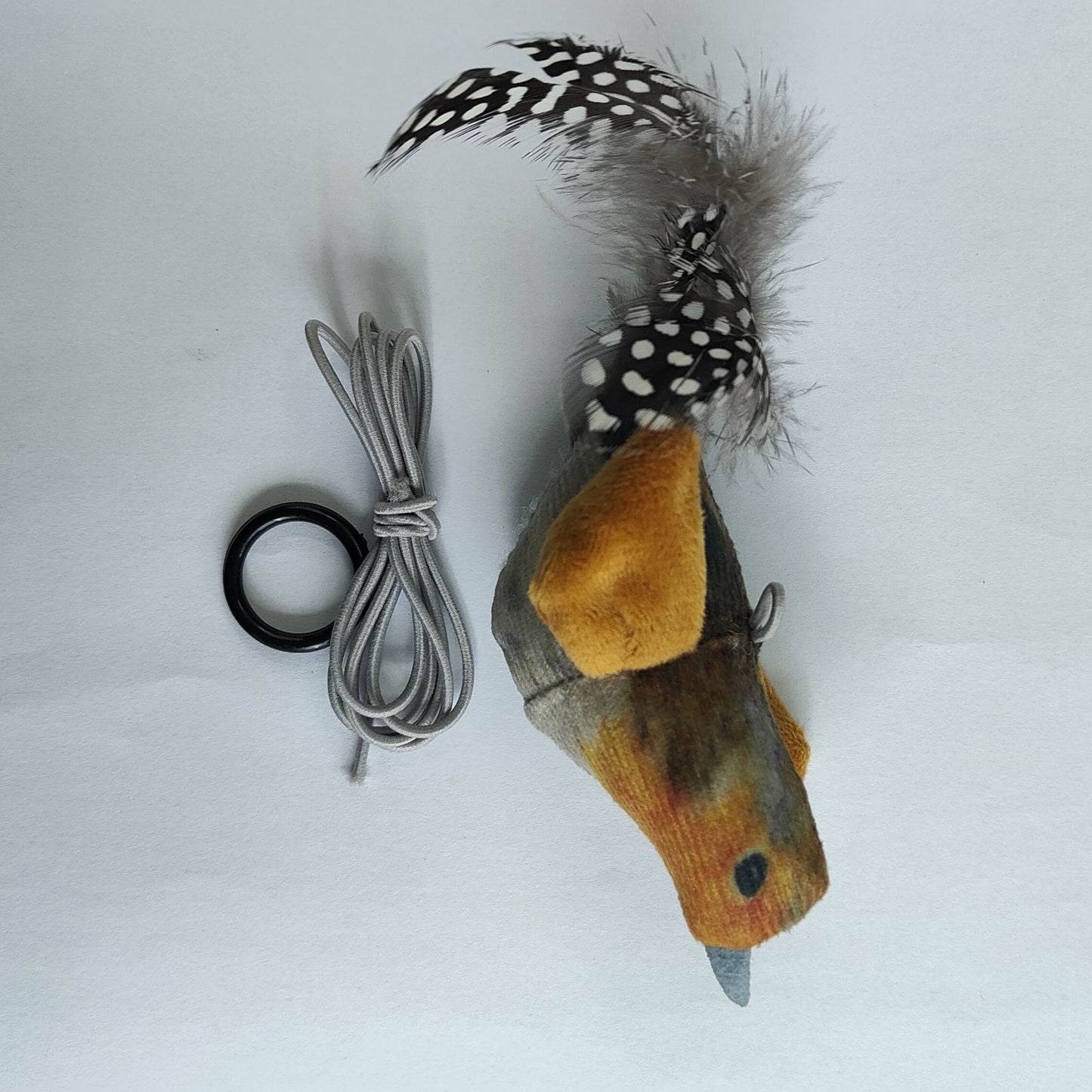 Flapping Bird Cat Toy – Realistic Sound, Plush, No Batteries