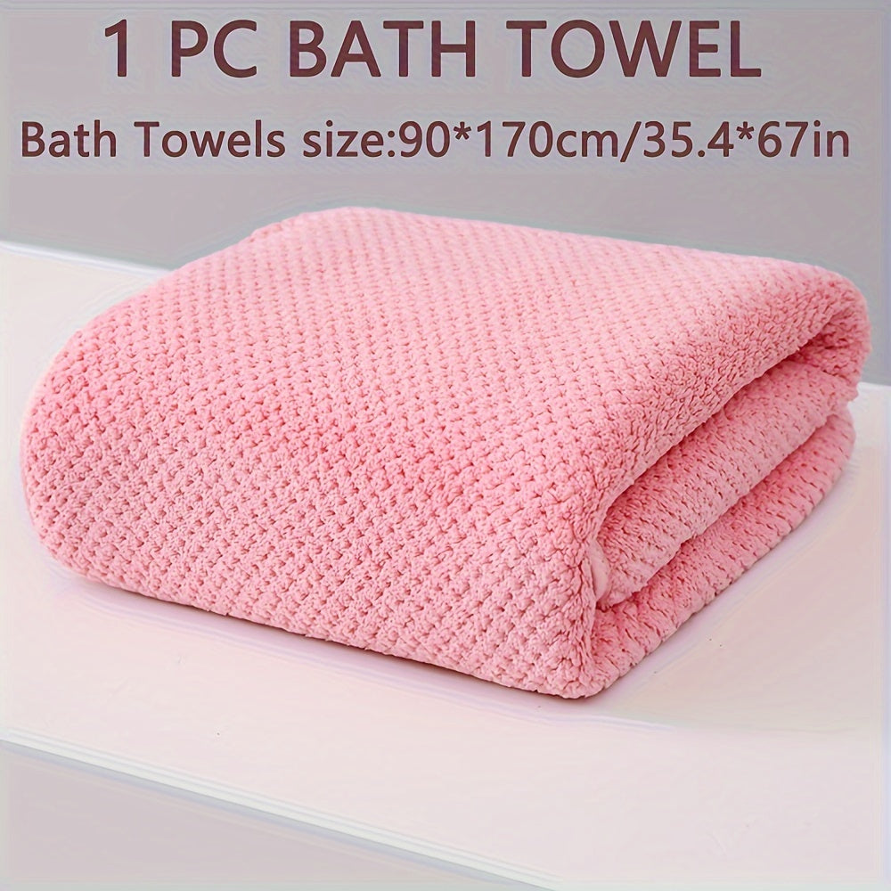 1pc oversized bath towel (35.4*67in/90*170cm
