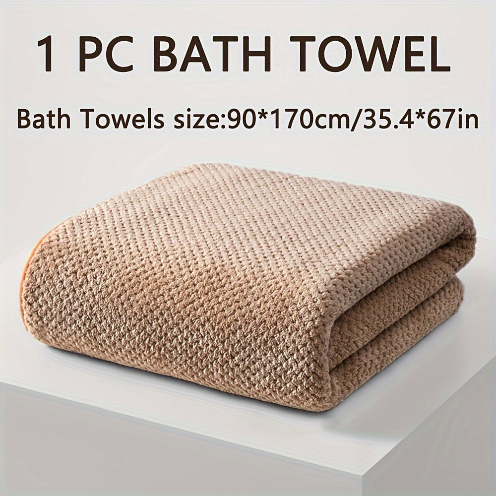 1pc oversized bath towel (35.4*67in/90*170cm