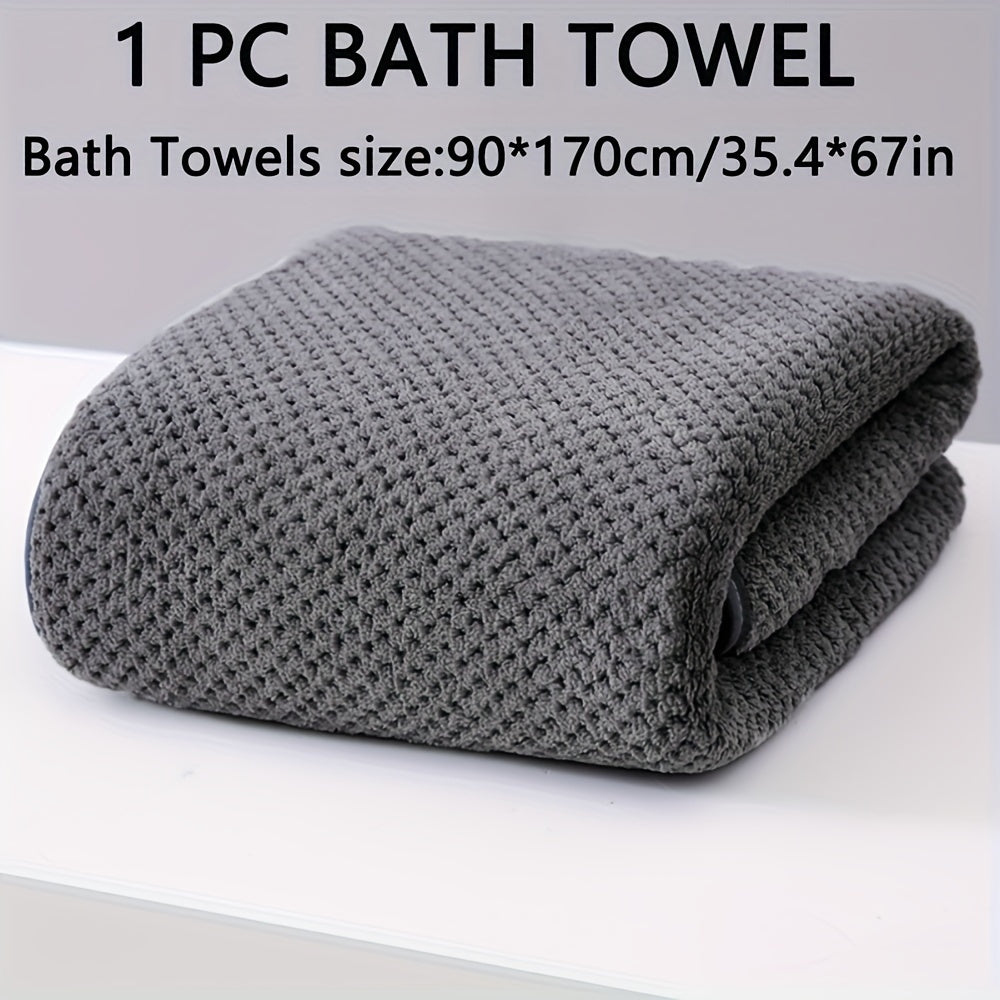 1pc oversized bath towel (35.4*67in/90*170cm