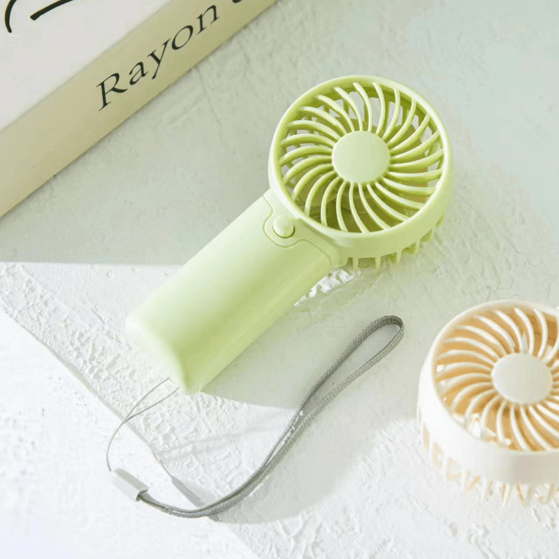 [Portable Mini Fan] Portable Mini Fan, Compact & Lightweight | Battery-Operated, Ideal for Office, Outdoor, Travel & Camping - Stay Cool Anywhere, Anytime! (AAA Batteries Not Included)