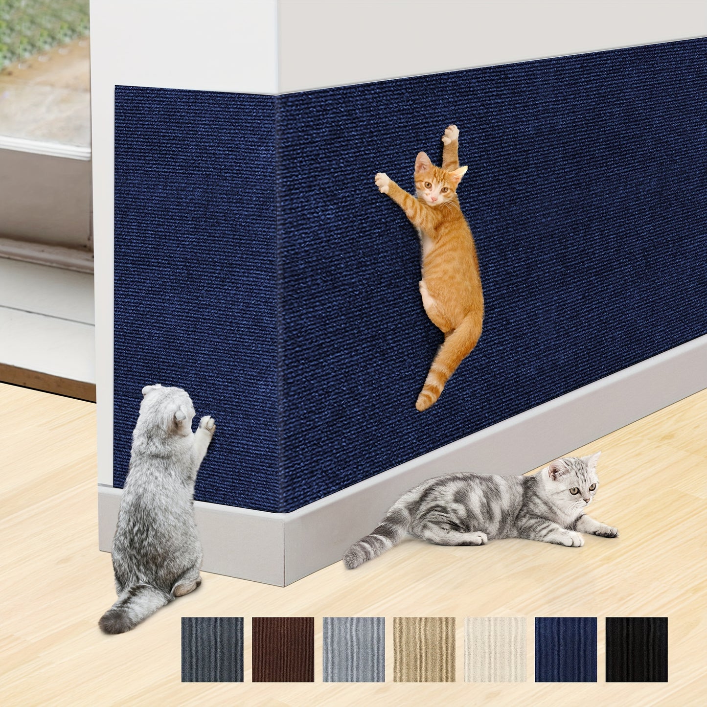 Customizable Cat Scratching Mat – Durable Furniture Protector Pad